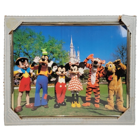 Walt Disney World Vintage Framed Poster 16 x 20 - Saint Chateaux